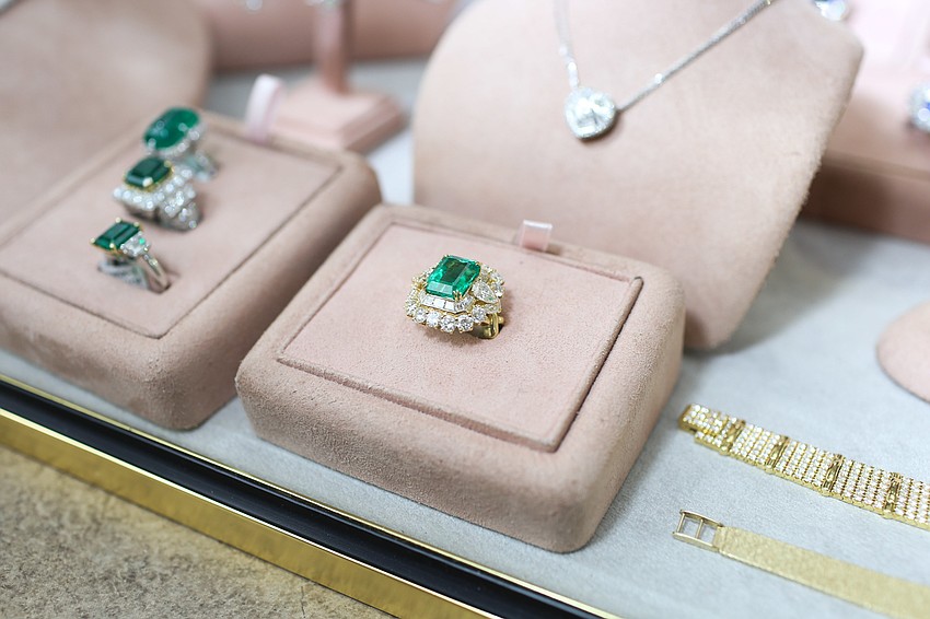 Thayer Jewelers set up a display and donated part of its proceeds to the YMCA.