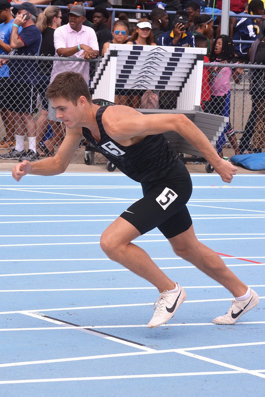 Lakewood Ranch senior Johnny Reid finished 12th in the 4A boys 800-meter run.