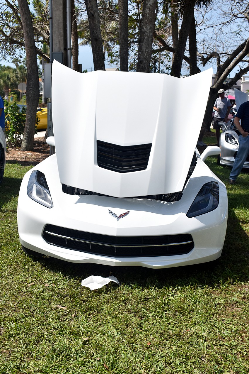 More than 150 models of Corvettes were on display during the show.