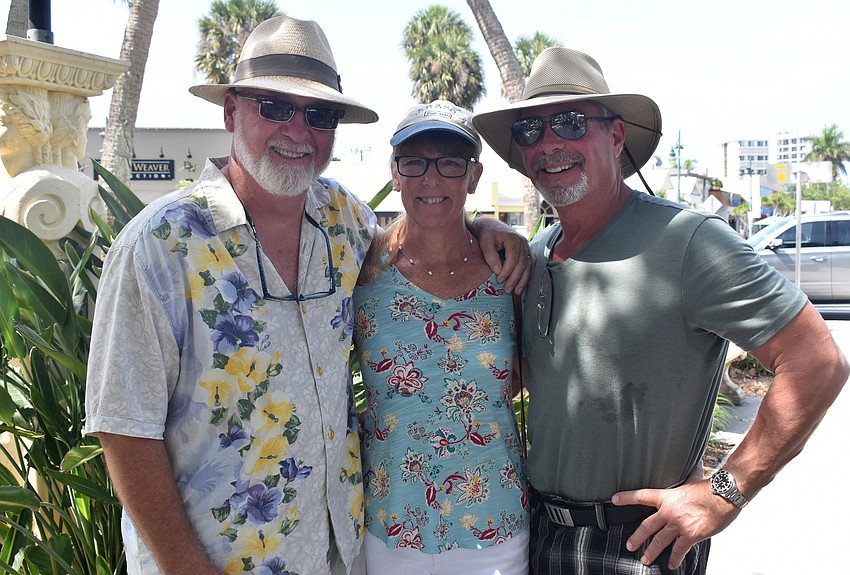 Johnny and Linda Cherry and Gary Martiner