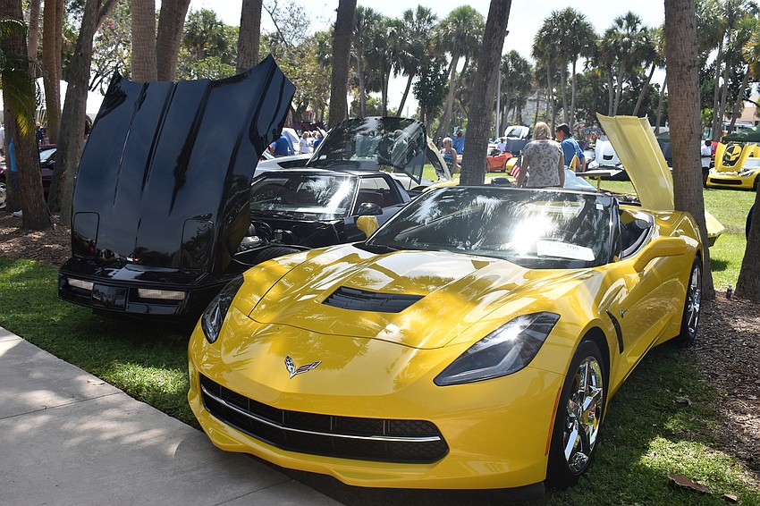 Awards were given to the top three corvettes in each generational class.
