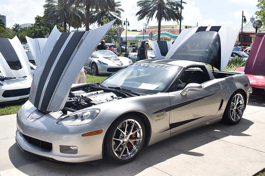 Awards were given to the top three corvettes in each generational class.