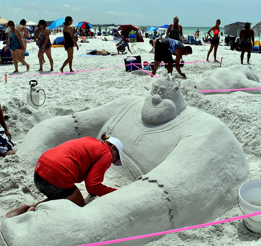 Holly Avery works with her family to create 