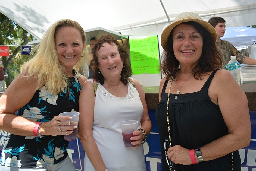 Ellenton's Melinda Kullish, Sarasota's Lisa Shanfeld and East County's Andrea Ribble met at various Meetup groups.