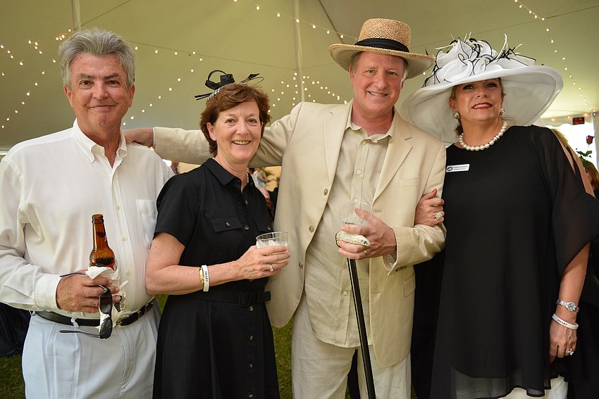 Sarasota's John and Joanne Foley are former neighbors of Bradenton's Mark and Kimberly Campbell. Kimberly Campbell helped organize the event.