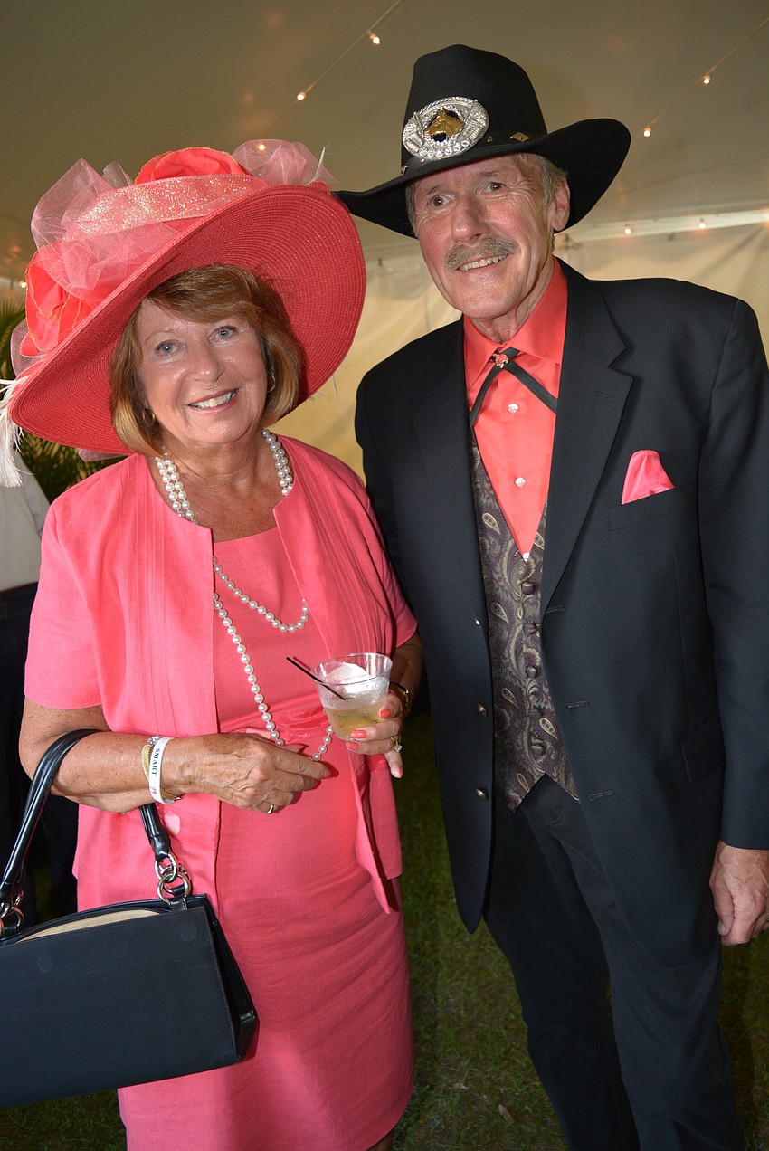 Edgewater residents Regina and John Joly came to support the charity. The Lakewood Ranch Women's Club, of which Regina is a member, has adopted SMART as one of its benefiting charities.