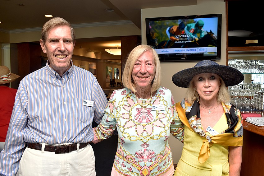 Bill and Linda Woodcock and Lisa Markham