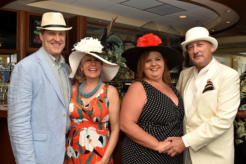 Mark Kudlacik, Catherine Armbruster and Karen and Jeff O’Keefe