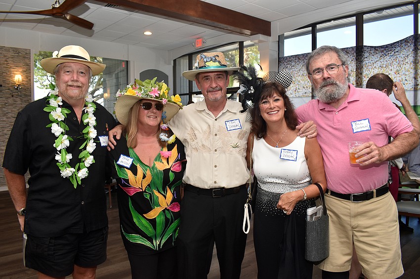 Ted and Barb Janssen, Tom and Mary Drugan and Bill Coughlin