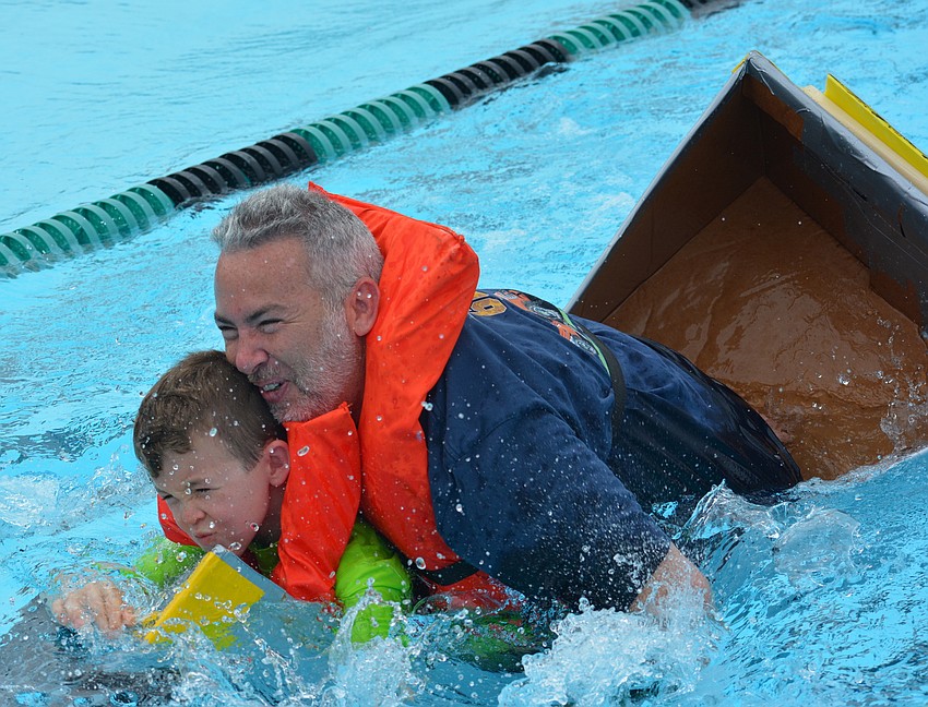 Gullett's Brandon and Peter Engelsberg sink quickly in Heat 5.