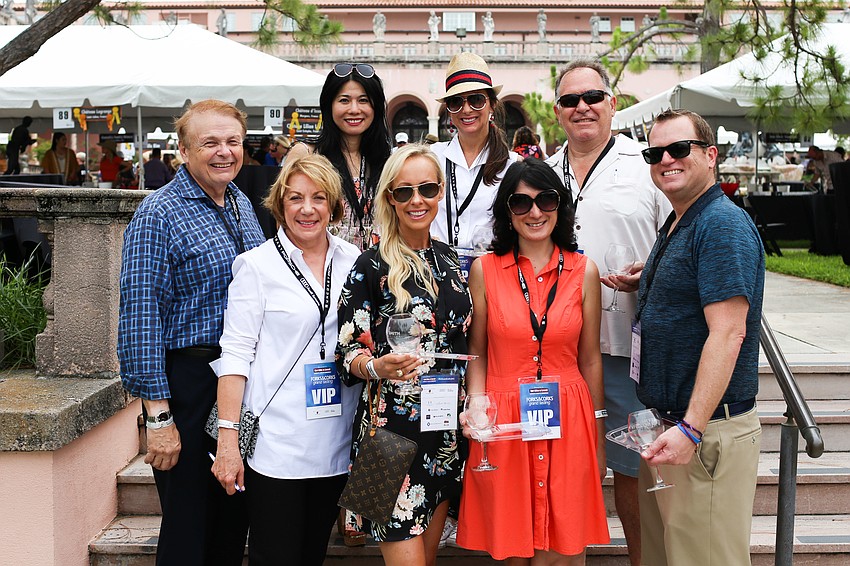 Larry and Pat Thompson, Jaclyn Brunkhorst, Daria Spina, Donna and David Koffman, Hermione Gilpin and Brian Mariash