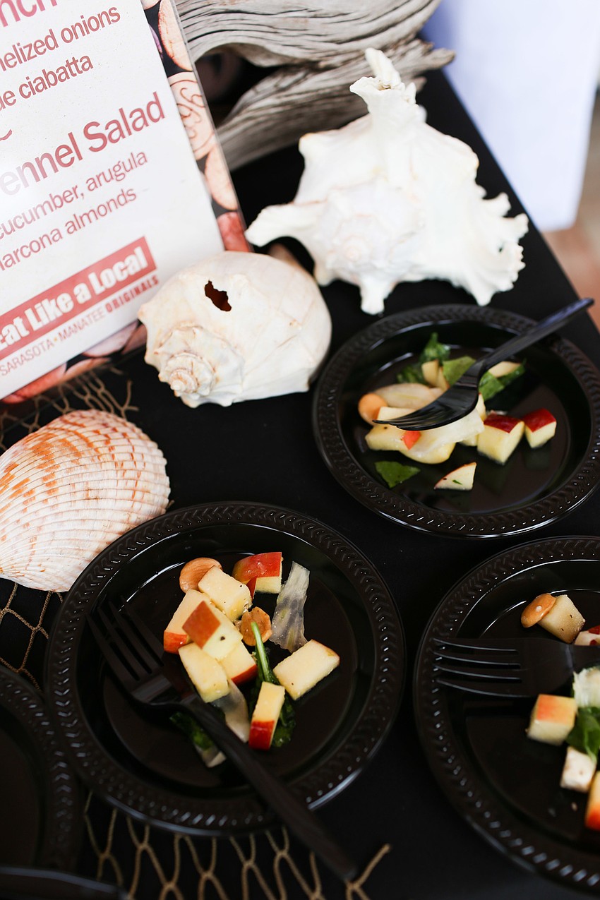 Mar Vista restaurant served an apple and fennel salad.