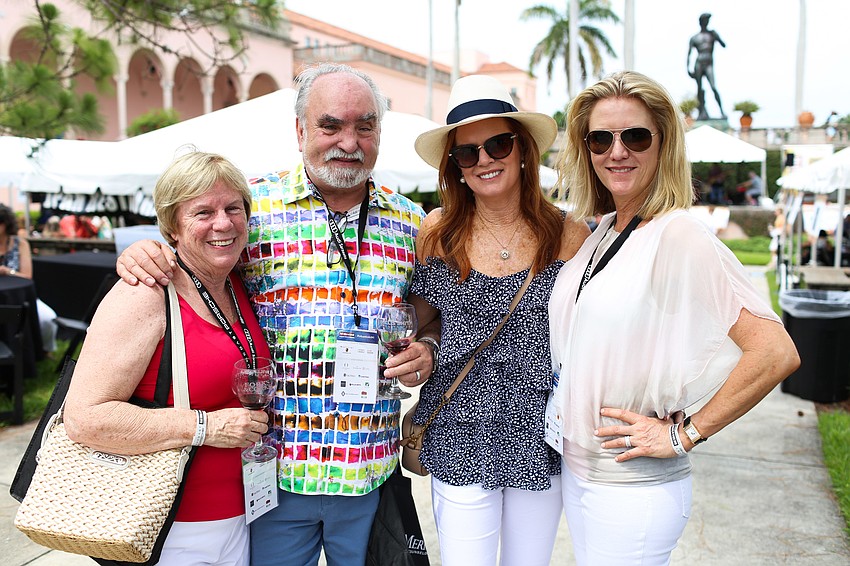 Karen and Peter Burk, Terri Klauber and Beth Knopik