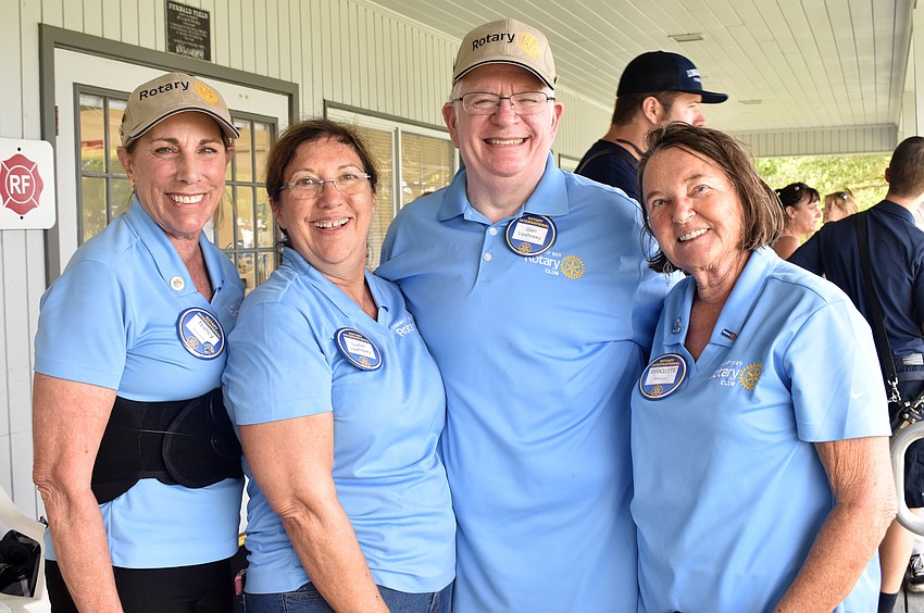 Nancy Rozance, Susan and Geri Veshosky and Brigitte Burdick