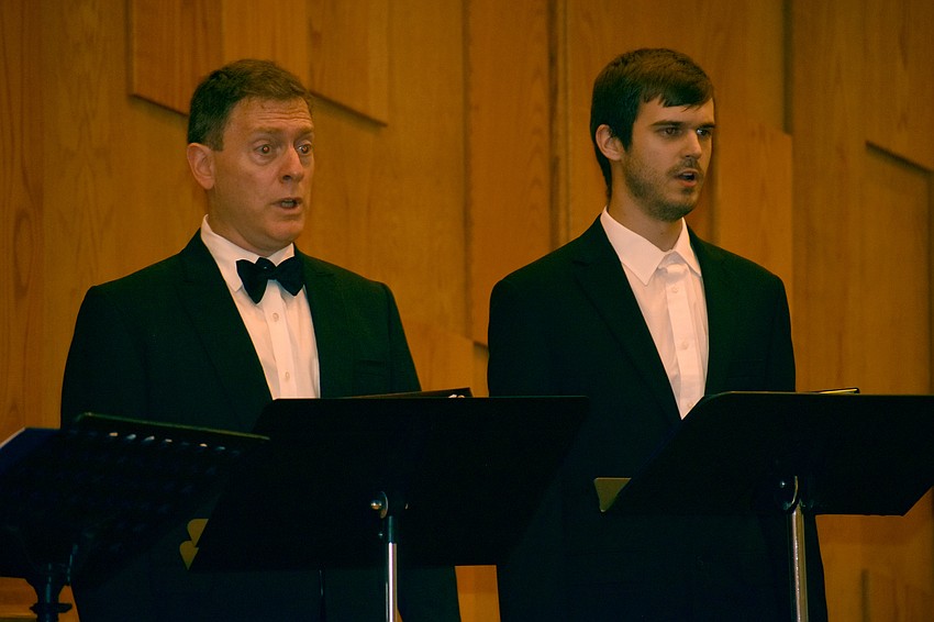 The Friends of Allison Ensemble kicked off the concert.