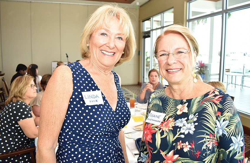 Linda Kuck and Diane Alexander
