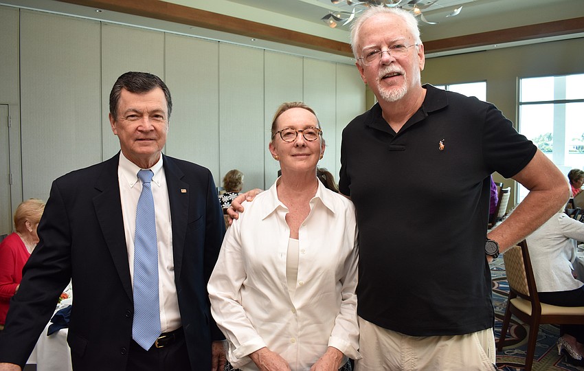 Gary Heard, Alice Cooke and Steve White
