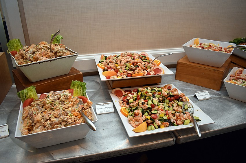 Guests had a variety of food choices.