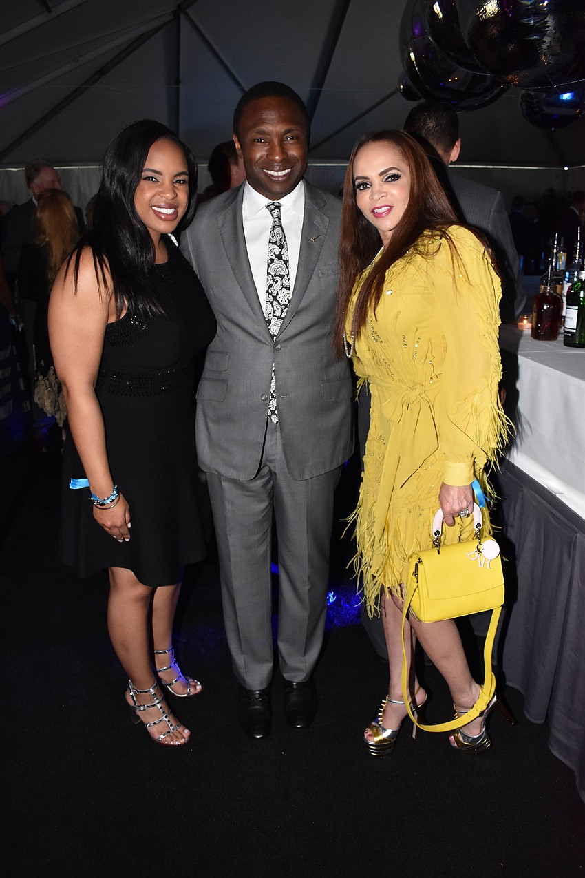 Christianne, Honoree Avery and Cassandra Johnson