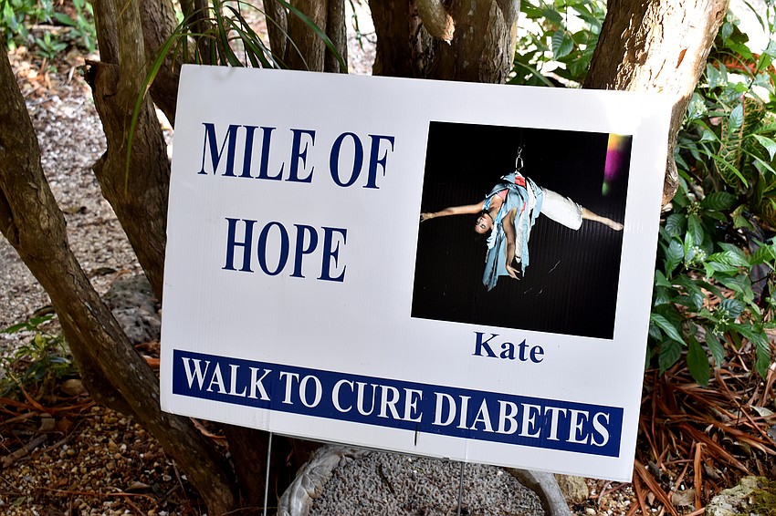 The Arpkes host their walk in honor of their daughter, Kate, who was diagnosed with Type 1 Diabetes when she was 21.