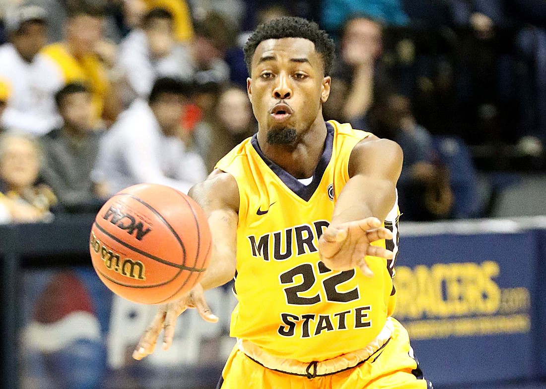 Riverview High boys basketball alumnus Brion Whitley is poised for a big 2019-2020 season at Murray State. Photo courtesy Dave Winder-Murray State Athletics.