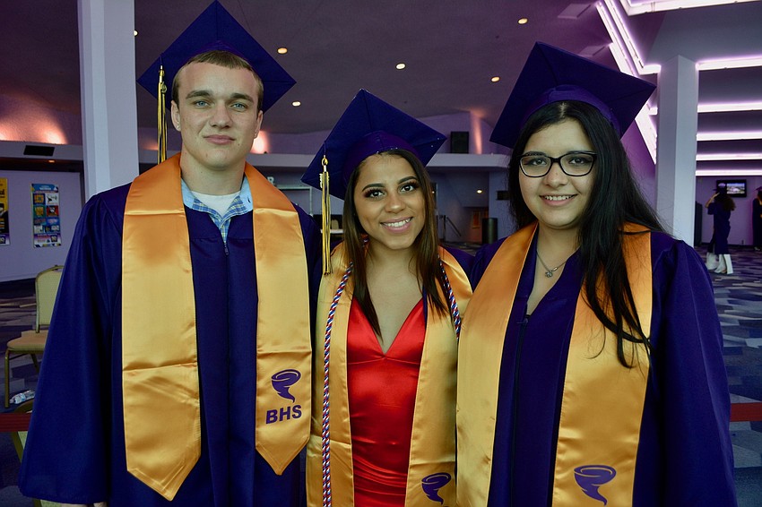 Tristan Hawes, Priscilla Gonzalez and Camila Gonzalez
