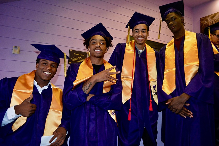 Charles Ward, Johnnie Williams, Keyshawin Williams and Ricky Williams