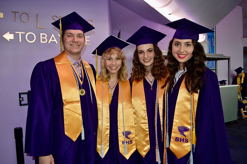 Jake Silver, Isabella Smith, Sydney Robinson and Christina Santiago-Espinet