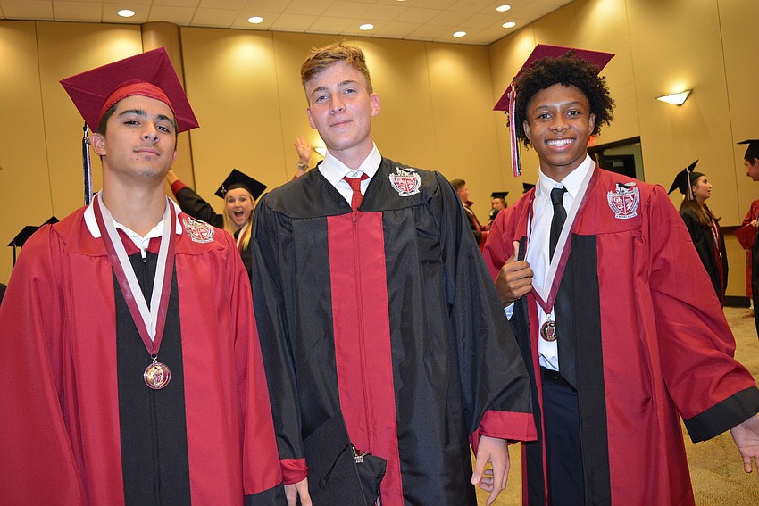 Jean Lugo, Chandler Ward and Jordan Smith became friends through playing sports.