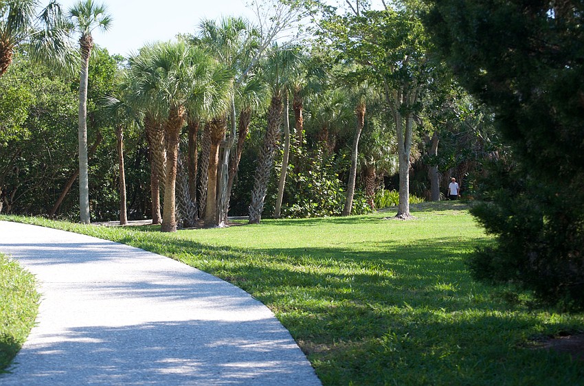Miles of pathways criss-cross the park, through open space and dense cover.