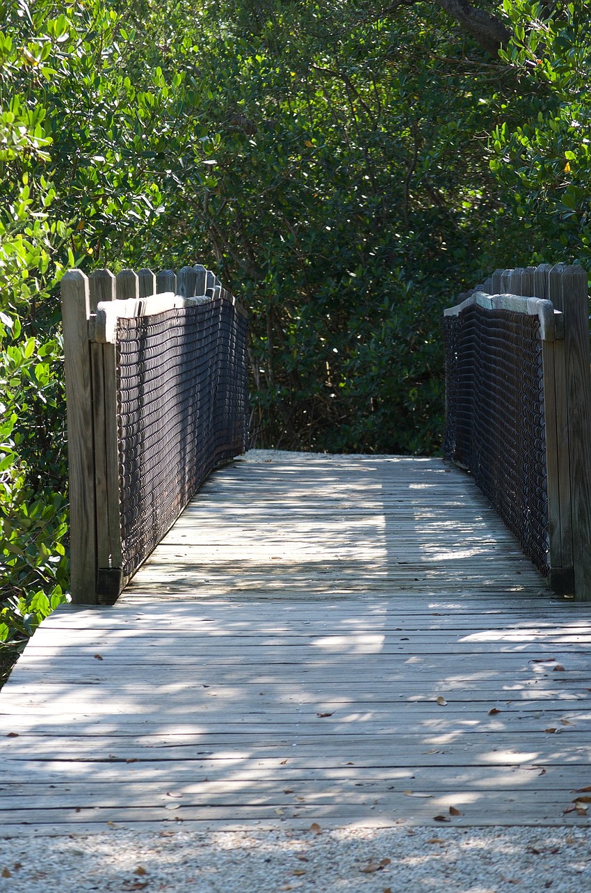 No less than 12 bridges span the park's many lagoons and waterways.