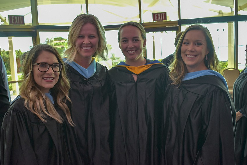 Teachers Michele Dailey, Kaitlyn Hollister, Nicole Will and Clare McVey.