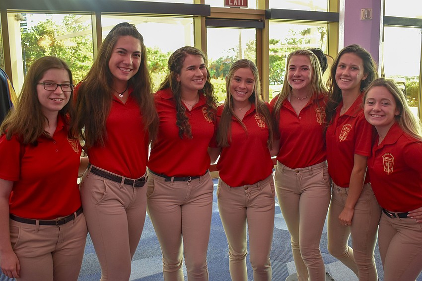 Mary Day, Francesca Tringali, Leila Parks, Nicole Hand, Cooper Callahan, Heather Pireaus, Cassie Lloyd.