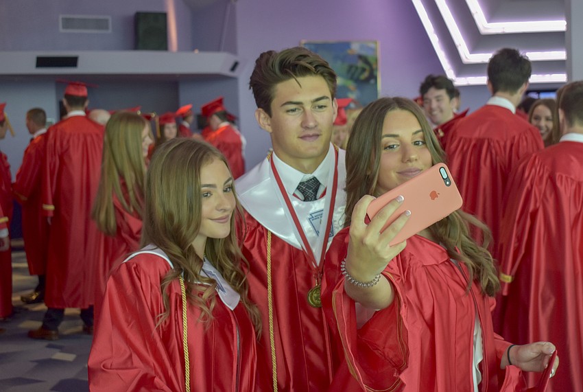 Sydney Hill, Sam Koscho and Rachel Consiglio.