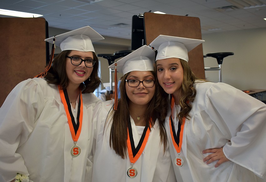 Jesse Reyna, Blanca Salgado and Andrea Velasquez