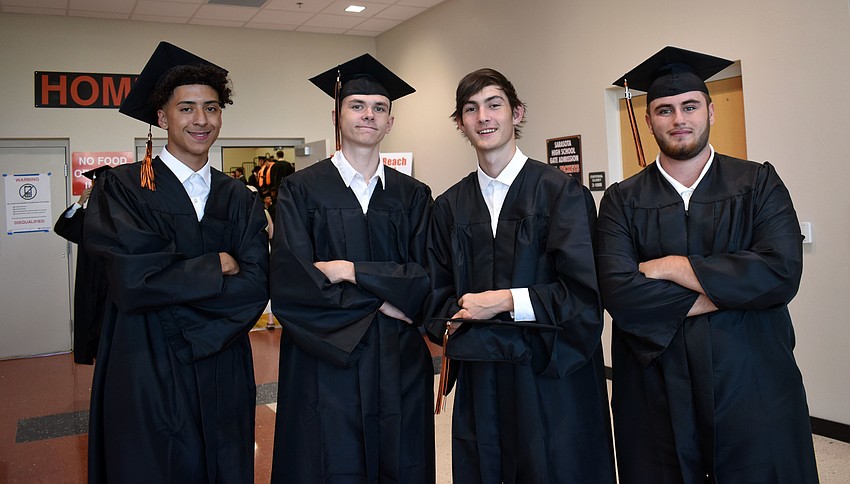 Perry Johnson, Joshua Boatwright, Richard McLaughlin and Skyy Girard