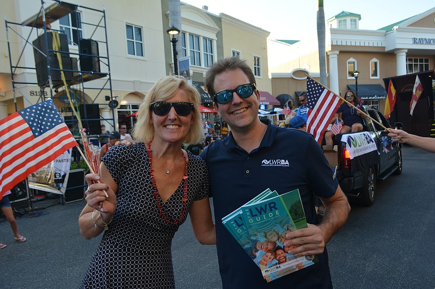 The Lakewood Ranch Business Alliance was in the house with staff members Amy Treis and Dan Sidler.