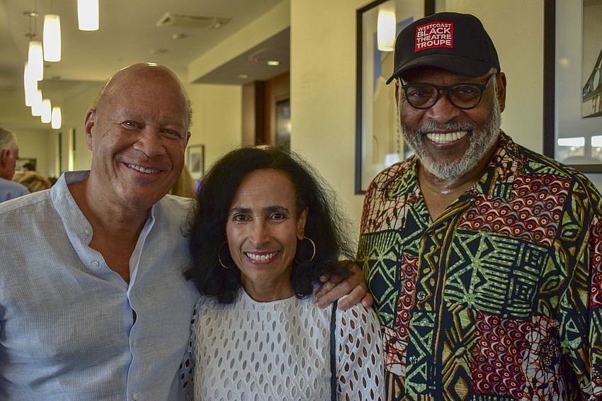 Charles and Lisa Tribbett with George Miles