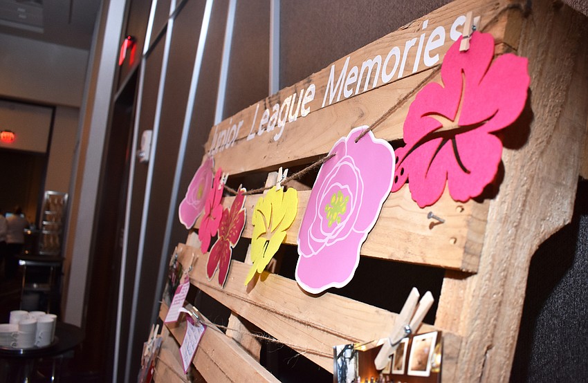 Members were encouraged to add to the memory wall.