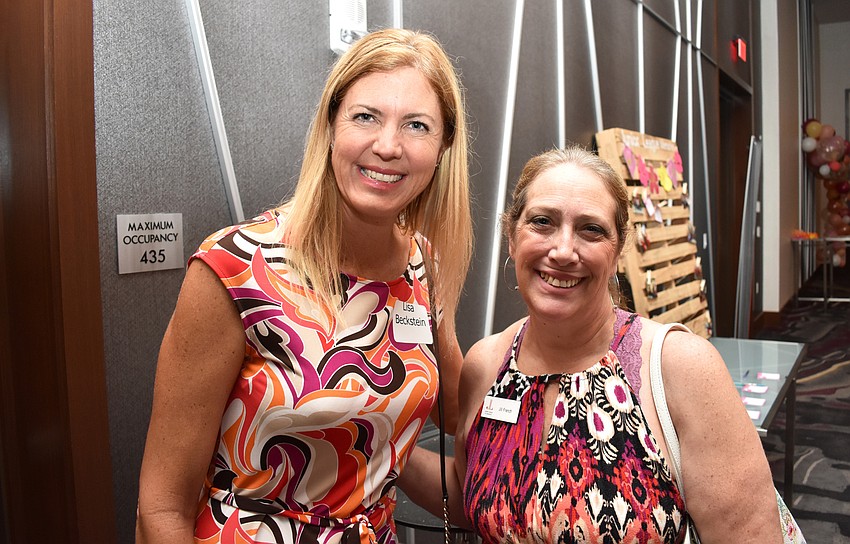 Lisa Beckstein and Jill French