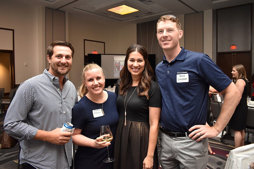 Greg and Michelle McSwain with Jaclyn and Brent Campbell