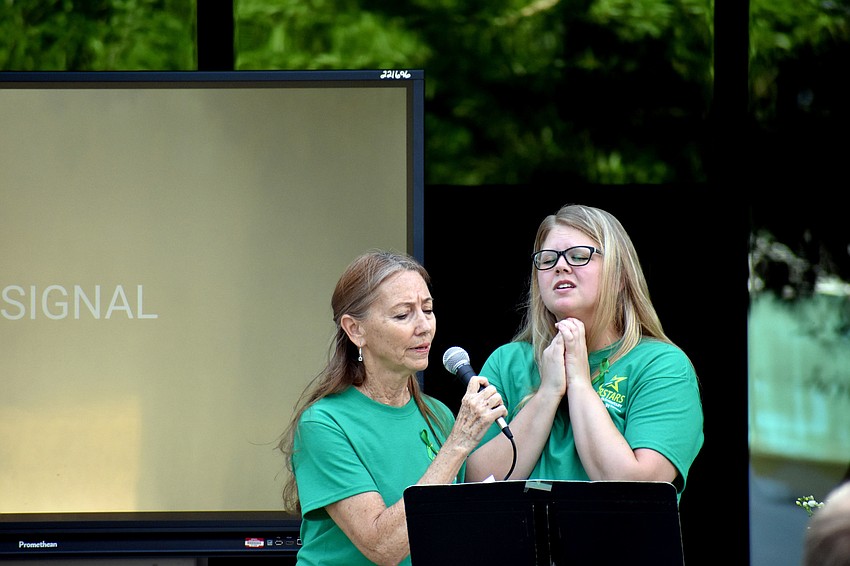 The Brentwood Chorus sang  