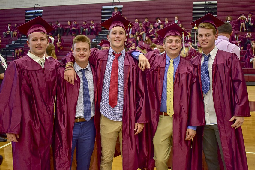 Jame Neal, Anthony Schiavo, Questin Gudgel, Andrew Galdieri and Tyler Russin