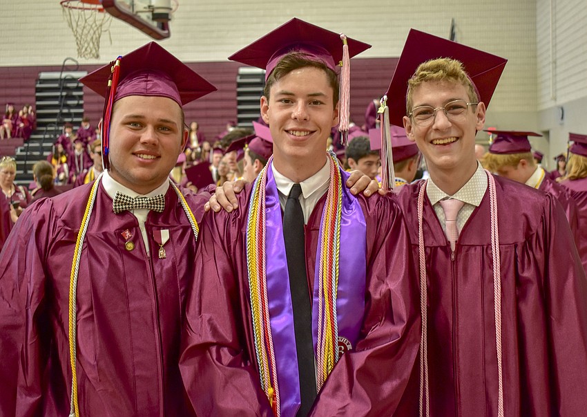 Ian Walsh, Michael Medico and Brady Truedinger