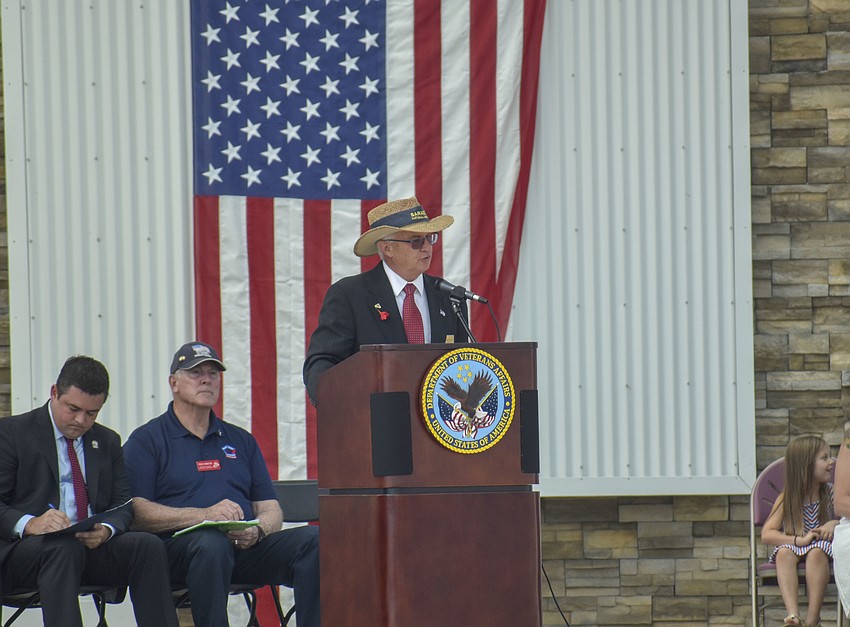 John Rosntrater, director of Sarasota National Cemetery