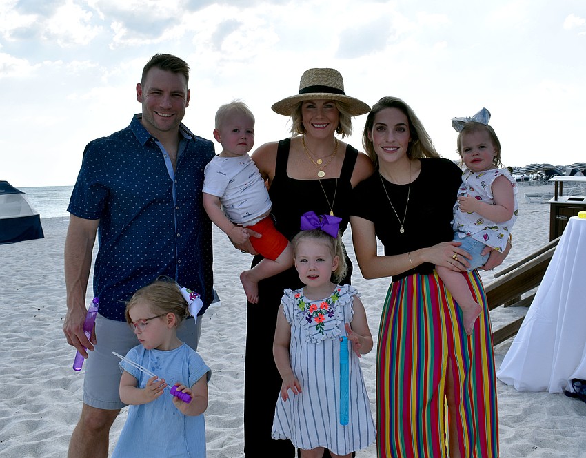 Spencer Walsh, Emerson Walsh, Kase Perry, Kelsey Perry,  Carter Perry, Laura Beth Walsh and Rhett Walsh