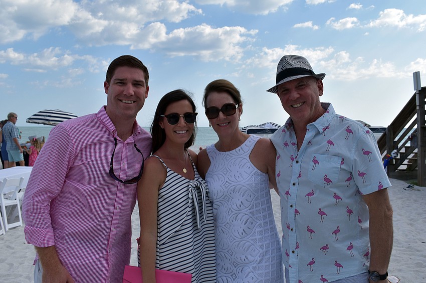 Kyle and Jill McGrath and Cheryl and George Press