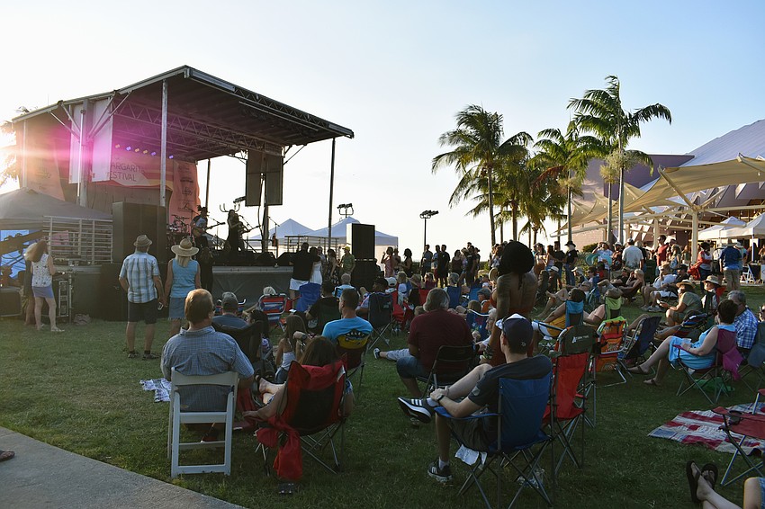 Come Back Alice plays for the crowd.