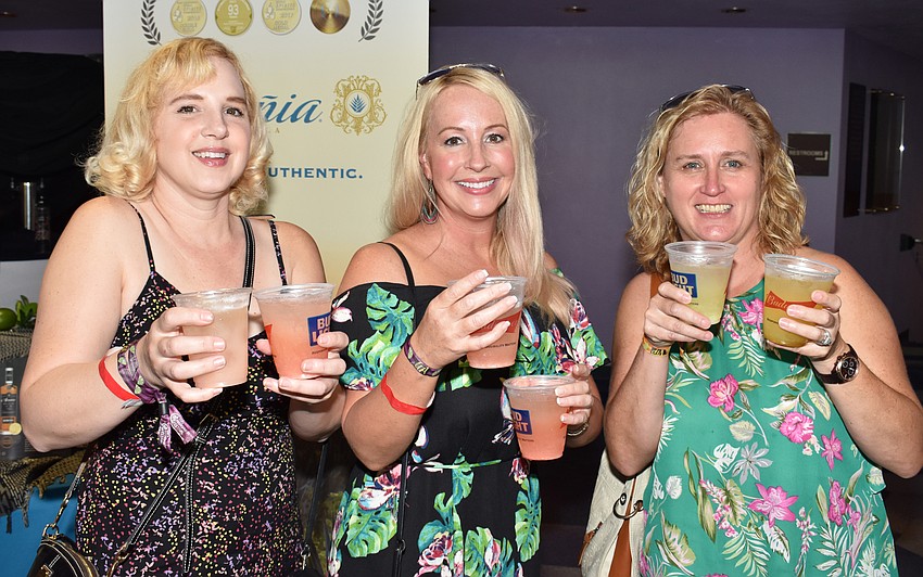 Erica Underwood, Lauren Krause and Eva Mills