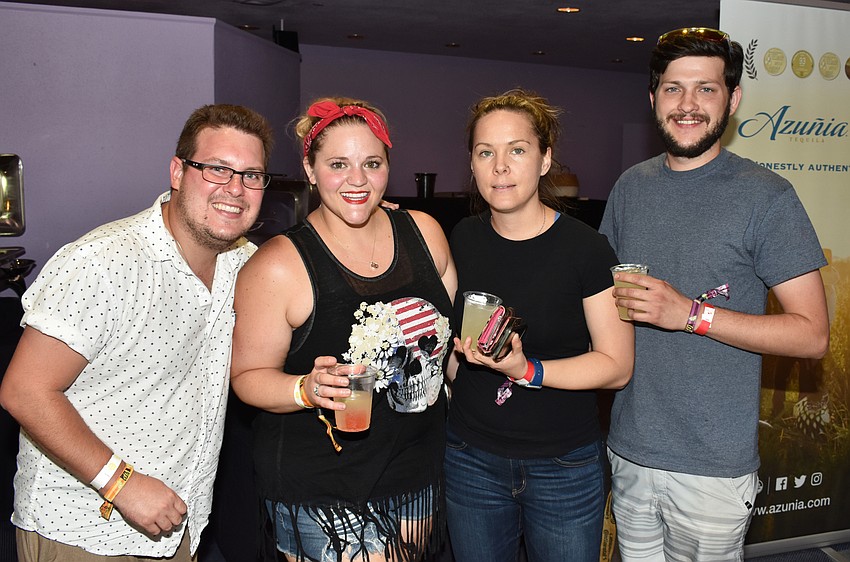 Alex Weatherwax, Christen Prenatt, Kailey Baver and Daniel Hoy